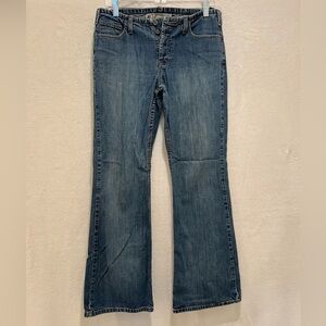 American Eagle Outfitters 4 Button Flare Jeans